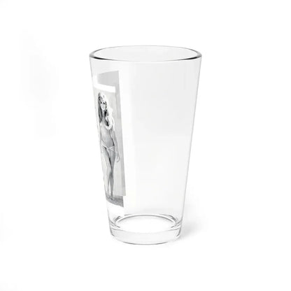 Julie Ege #199 (Vintage Female Icon) Pint Glass 16oz - Go Mug Yourself