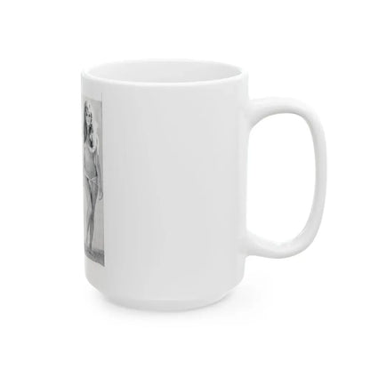 Julie Ege #199 (Vintage Female Icon) White Coffee Mug - Go Mug Yourself