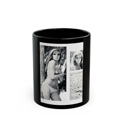 Julie Ege #200 (Vintage Female Icon) Black Coffee Mug 11oz - Go Mug Yourself