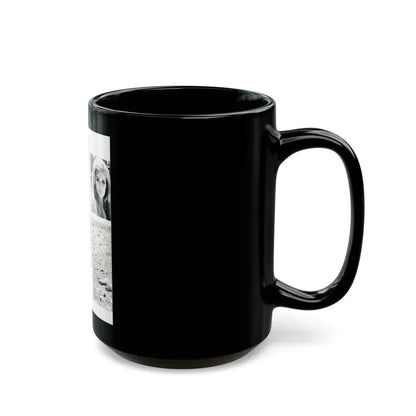 Julie Ege #200 (Vintage Female Icon) Black Coffee Mug - Go Mug Yourself
