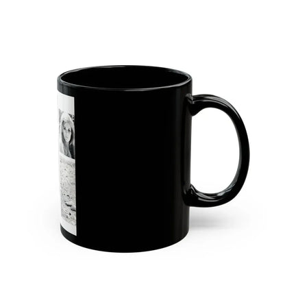 Julie Ege #200 (Vintage Female Icon) Black Coffee Mug - Go Mug Yourself