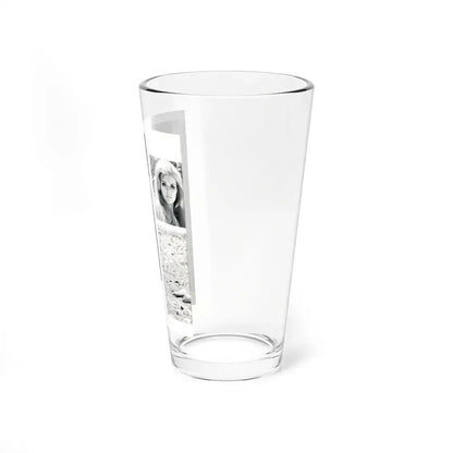 Julie Ege #200 (Vintage Female Icon) Pint Glass 16oz - Go Mug Yourself