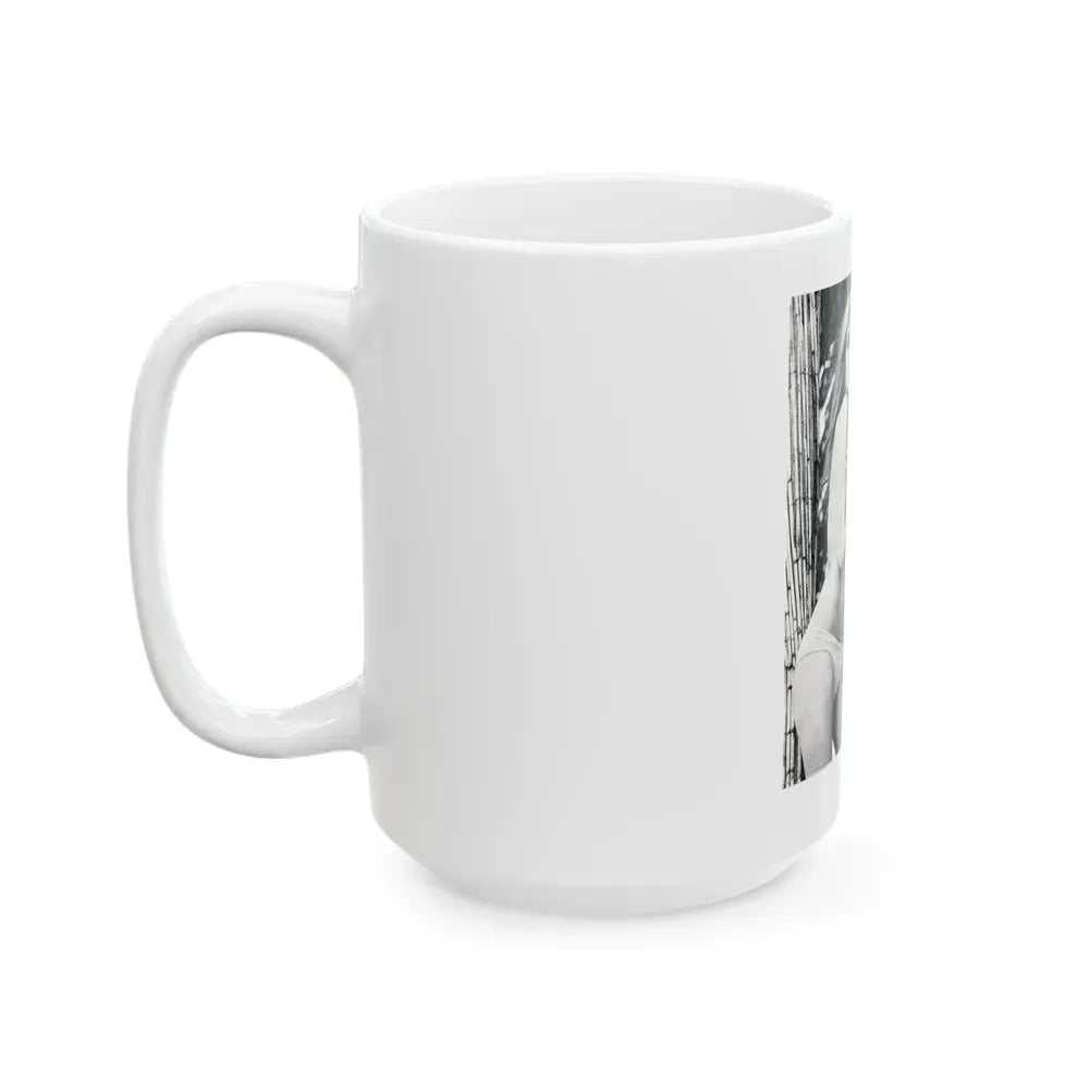 Julie Ege #200 (Vintage Female Icon) White Coffee Mug - Go Mug Yourself