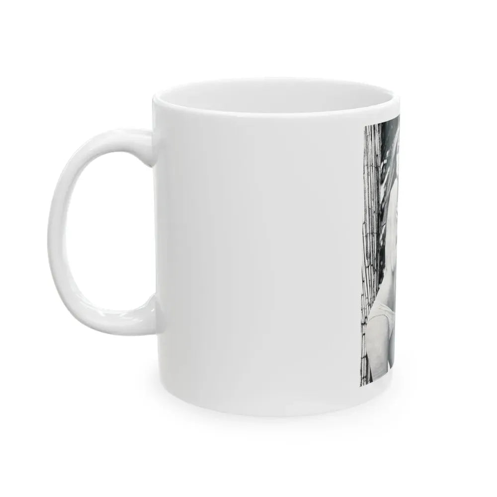 Julie Ege #200 (Vintage Female Icon) White Coffee Mug - Go Mug Yourself