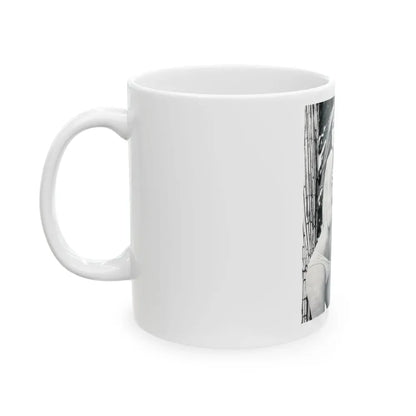 Julie Ege #200 (Vintage Female Icon) White Coffee Mug - Go Mug Yourself