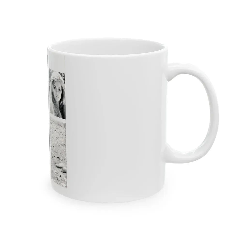 Julie Ege #200 (Vintage Female Icon) White Coffee Mug - Go Mug Yourself