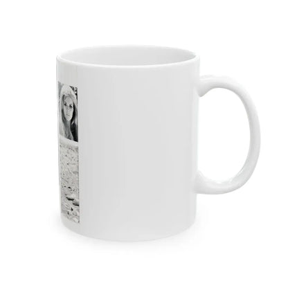 Julie Ege #200 (Vintage Female Icon) White Coffee Mug - Go Mug Yourself