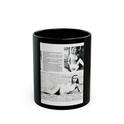 Julie Ege #201 (Vintage Female Icon) Black Coffee Mug 11oz - Go Mug Yourself
