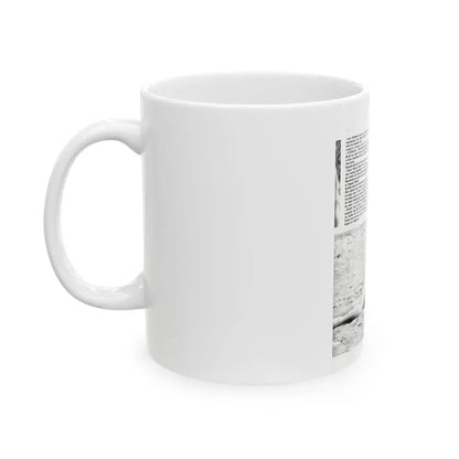 Julie Ege #201 (Vintage Female Icon) White Coffee Mug - Go Mug Yourself