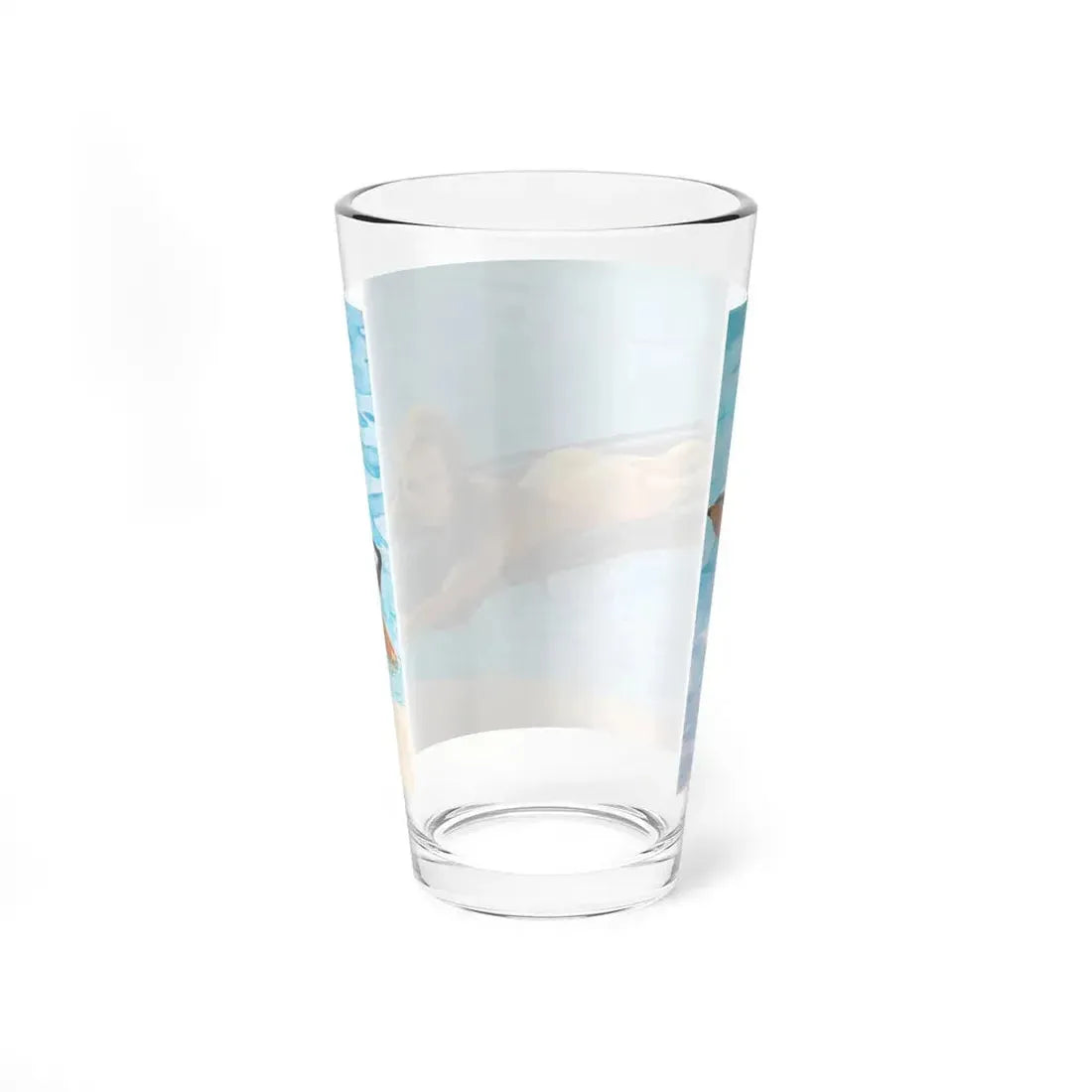 Julie Ege #204 (Vintage Female Icon) Pint Glass 16oz - Go Mug Yourself
