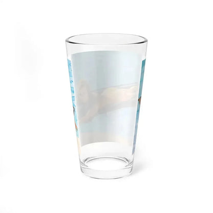Julie Ege #204 (Vintage Female Icon) Pint Glass 16oz - Go Mug Yourself