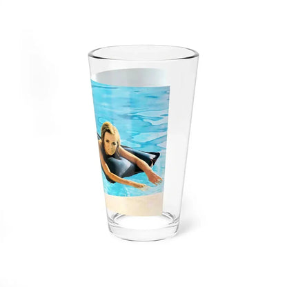 Julie Ege #204 (Vintage Female Icon) Pint Glass 16oz - Go Mug Yourself