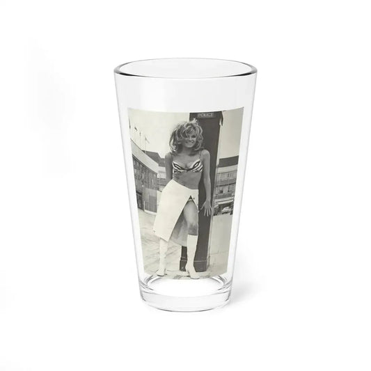 Julie Ege #208 (Vintage Female Icon) Pint Glass 16oz 16oz - Go Mug Yourself