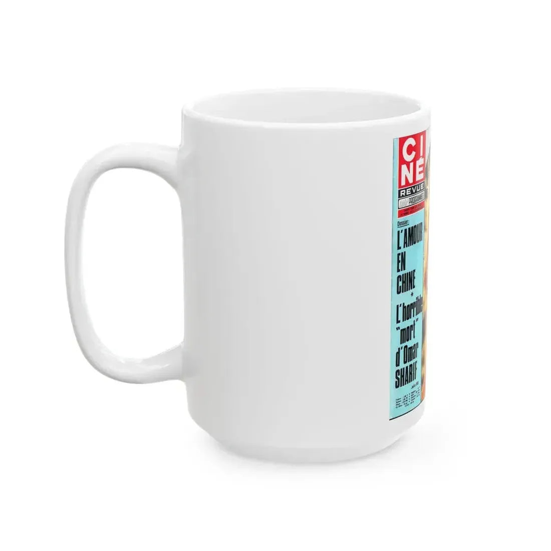 Julie Ege #21 - Mag. Cover (Vintage Female Icon) White Coffee Mug - Go Mug Yourself