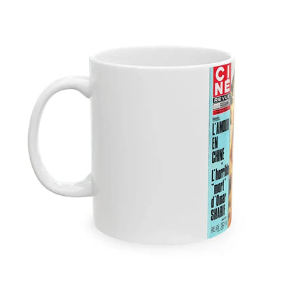 Julie Ege #21 - Mag. Cover (Vintage Female Icon) White Coffee Mug - Go Mug Yourself