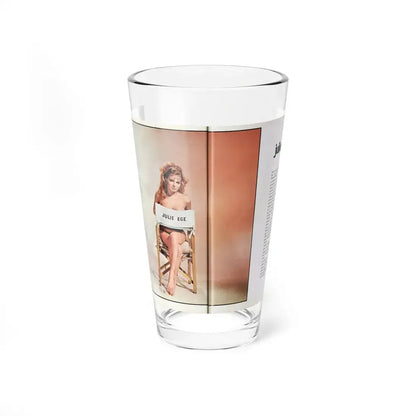 Julie Ege #210 (Vintage Female Icon) Pint Glass 16oz 16oz - Go Mug Yourself