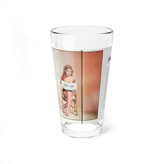 Julie Ege #210 (Vintage Female Icon) Pint Glass 16oz 16oz - Go Mug Yourself