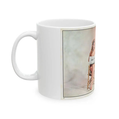 Julie Ege #210 (Vintage Female Icon) White Coffee Mug - Go Mug Yourself