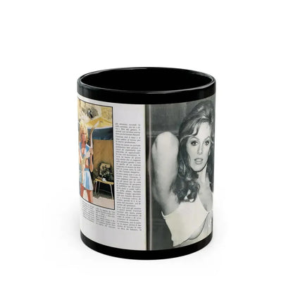 Julie Ege #211 (Vintage Female Icon) Black Coffee Mug 11oz - Go Mug Yourself