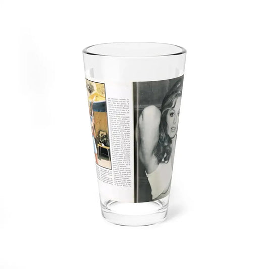 Julie Ege #211 (Vintage Female Icon) Pint Glass 16oz 16oz - Go Mug Yourself