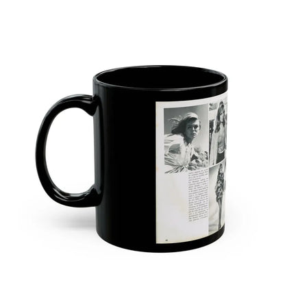 Julie Ege #212 (Vintage Female Icon) Black Coffee Mug - Go Mug Yourself