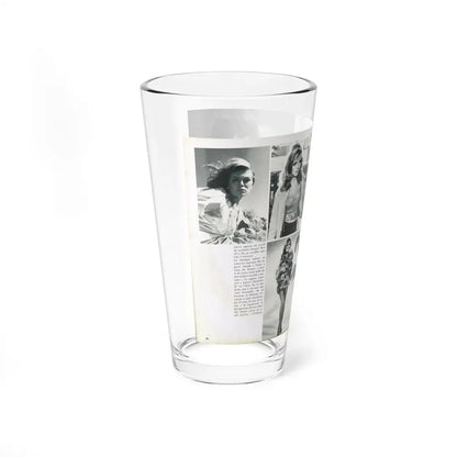 Julie Ege #212 (Vintage Female Icon) Pint Glass 16oz - Go Mug Yourself