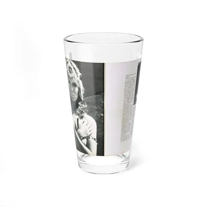 Julie Ege #213 (Vintage Female Icon) Pint Glass 16oz 16oz - Go Mug Yourself