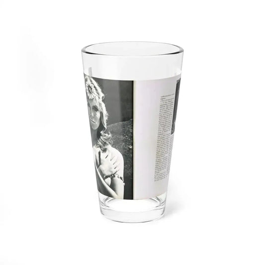 Julie Ege #213 (Vintage Female Icon) Pint Glass 16oz 16oz - Go Mug Yourself