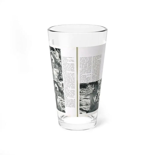 Julie Ege #214 (Vintage Female Icon) Pint Glass 16oz 16oz - Go Mug Yourself
