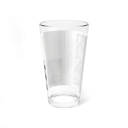 Julie Ege #214 (Vintage Female Icon) Pint Glass 16oz - Go Mug Yourself