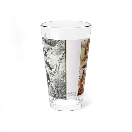 Julie Ege #215 (Vintage Female Icon) Pint Glass 16oz 16oz - Go Mug Yourself