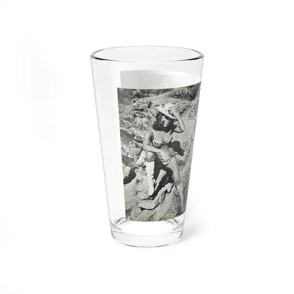 Julie Ege #215 (Vintage Female Icon) Pint Glass 16oz - Go Mug Yourself
