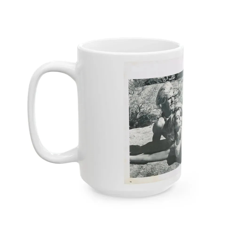 Julie Ege #216 (Vintage Female Icon) White Coffee Mug - Go Mug Yourself