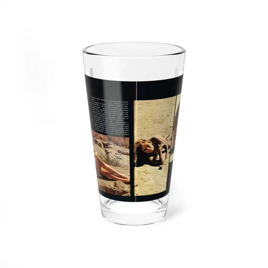 Julie Ege #217 (Vintage Female Icon) Pint Glass 16oz 16oz - Go Mug Yourself