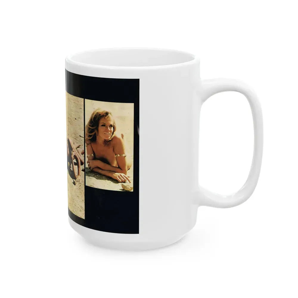 Julie Ege #217 (Vintage Female Icon) White Coffee Mug - Go Mug Yourself
