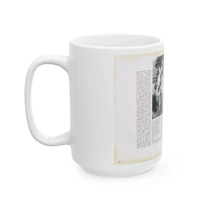 Julie Ege #218 (Vintage Female Icon) White Coffee Mug - Go Mug Yourself