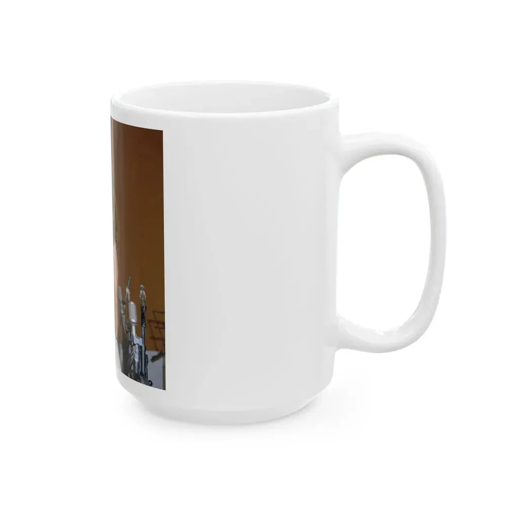 Julie Ege #220 (Vintage Female Icon) White Coffee Mug - Go Mug Yourself