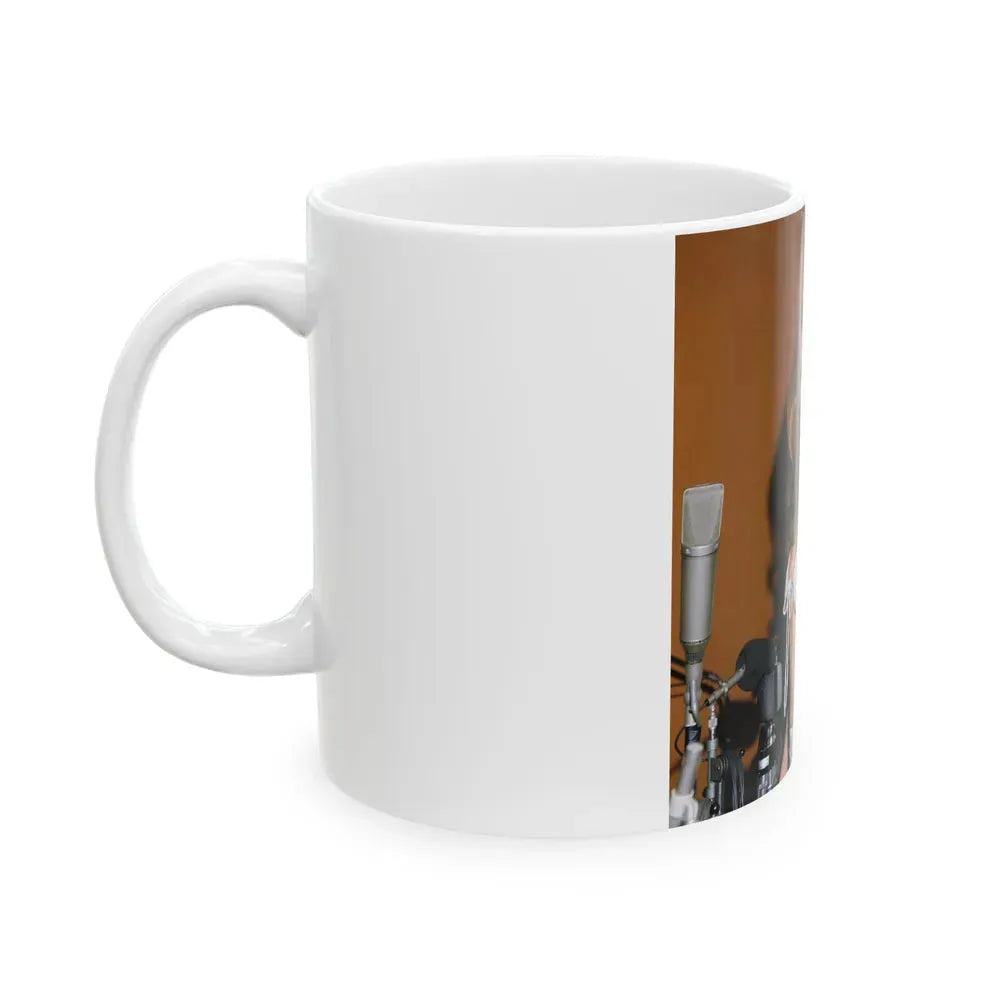 Julie Ege #220 (Vintage Female Icon) White Coffee Mug - Go Mug Yourself