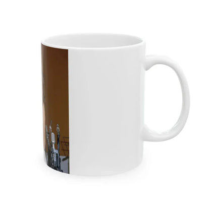 Julie Ege #220 (Vintage Female Icon) White Coffee Mug - Go Mug Yourself