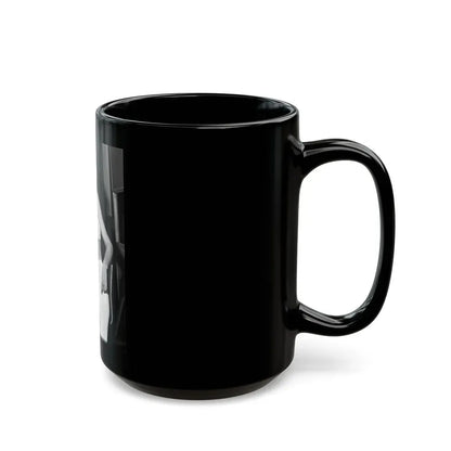 Julie Ege #221 (Vintage Female Icon) Black Coffee Mug - Go Mug Yourself