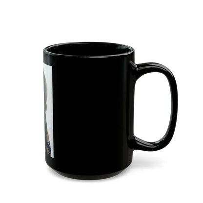 Julie Ege #223 (Vintage Female Icon) Black Coffee Mug - Go Mug Yourself