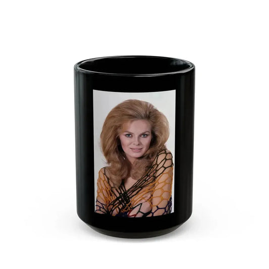 Julie Ege #224 (Vintage Female Icon) Black Coffee Mug 15oz - Go Mug Yourself