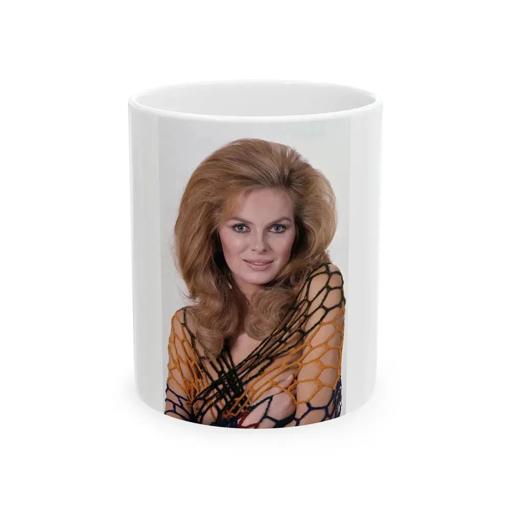Julie Ege #224 (Vintage Female Icon) White Coffee Mug 11oz - Go Mug Yourself
