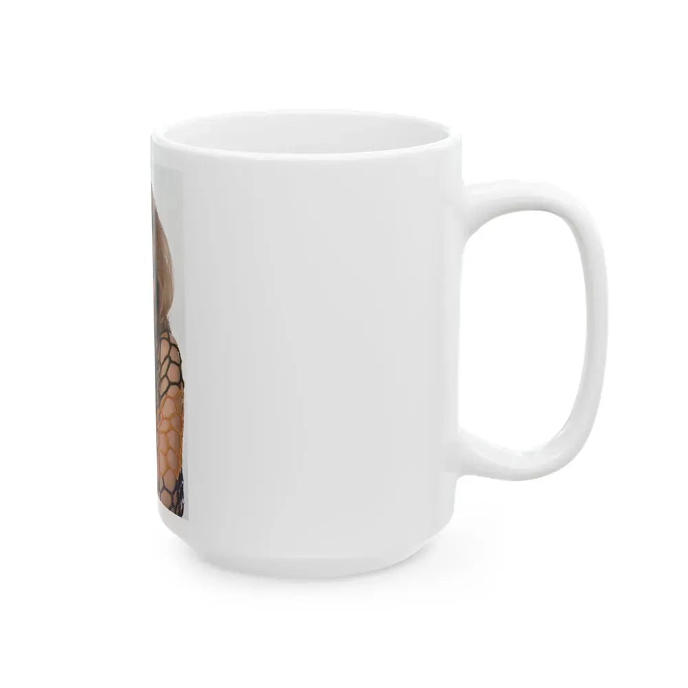 Julie Ege #224 (Vintage Female Icon) White Coffee Mug - Go Mug Yourself