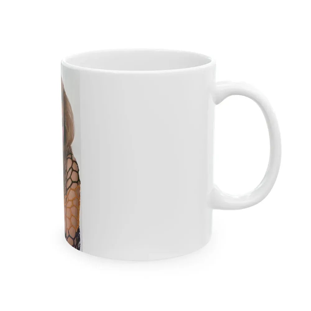 Julie Ege #224 (Vintage Female Icon) White Coffee Mug - Go Mug Yourself