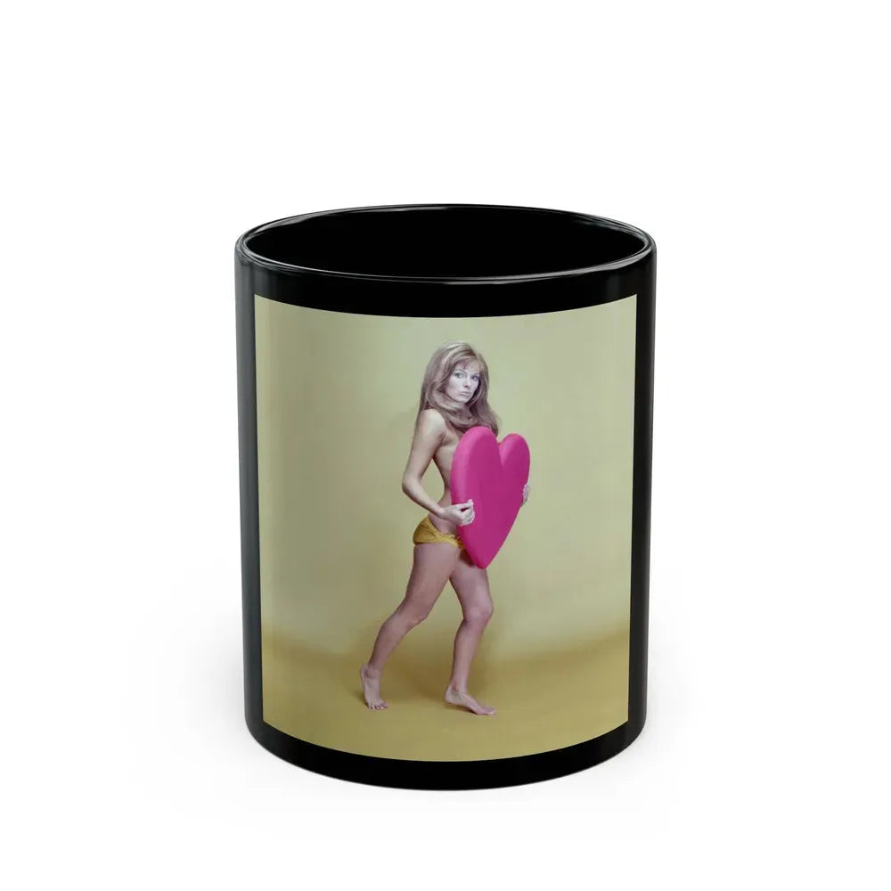 Julie Ege #229 (Vintage Female Icon) Black Coffee Mug 11oz - Go Mug Yourself