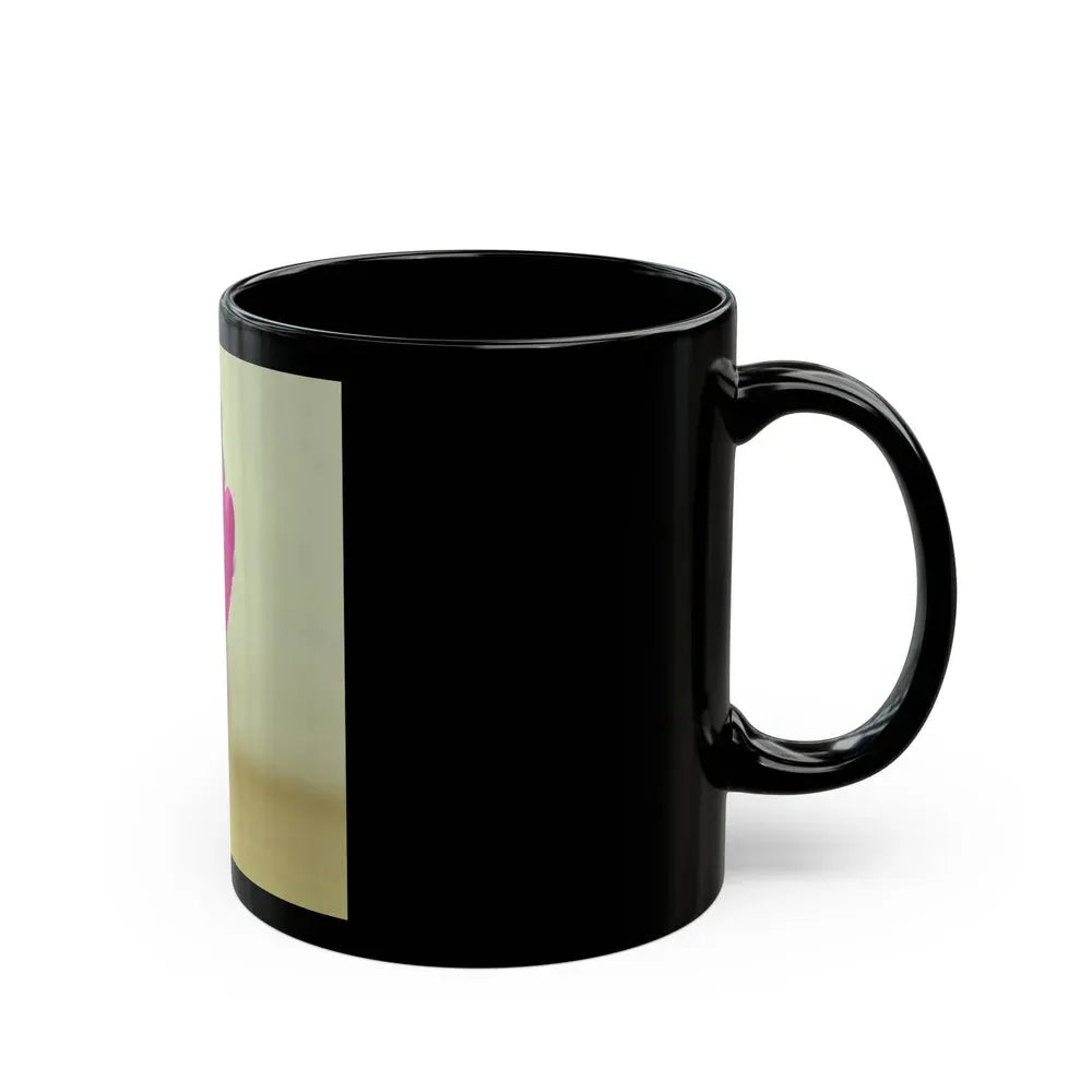 Julie Ege #229 (Vintage Female Icon) Black Coffee Mug - Go Mug Yourself