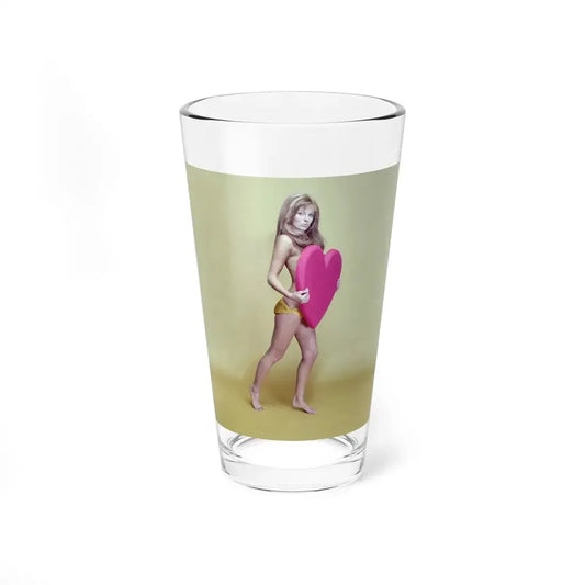 Julie Ege #229 (Vintage Female Icon) Pint Glass 16oz 16oz - Go Mug Yourself