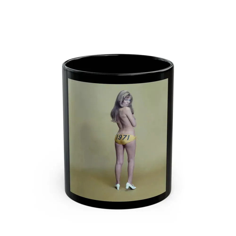 Julie Ege #231 (Vintage Female Icon) Black Coffee Mug 11oz - Go Mug Yourself