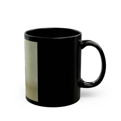 Julie Ege #231 (Vintage Female Icon) Black Coffee Mug - Go Mug Yourself